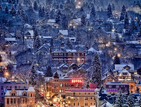 Nelson BC Covered in Snow