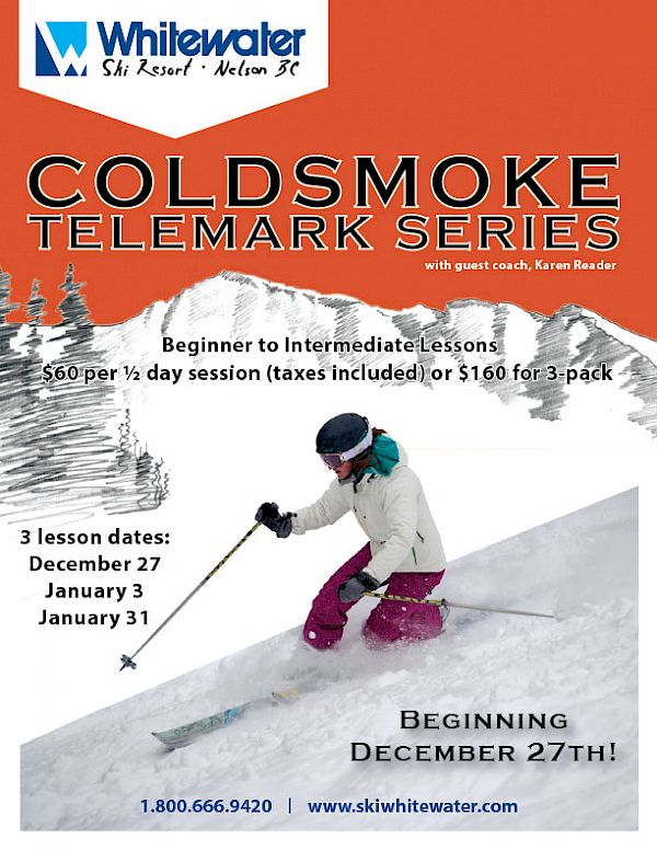 Coldsmoke Telemark Series Poster
