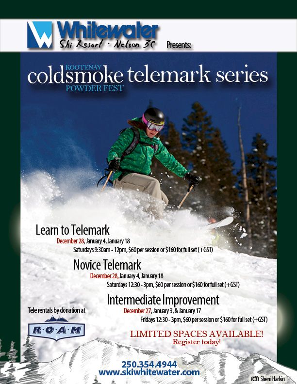 Coldsmoke Telemark Series poster