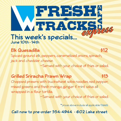 Weekly Fresh Sheet for June 10 - 14