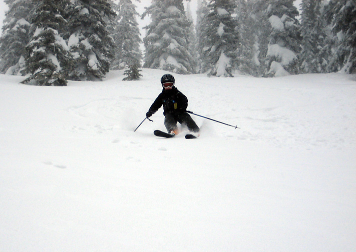Whitewater ski resort for kids