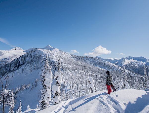 Beautiful Bluebird Day In The Whitewater Backcountry