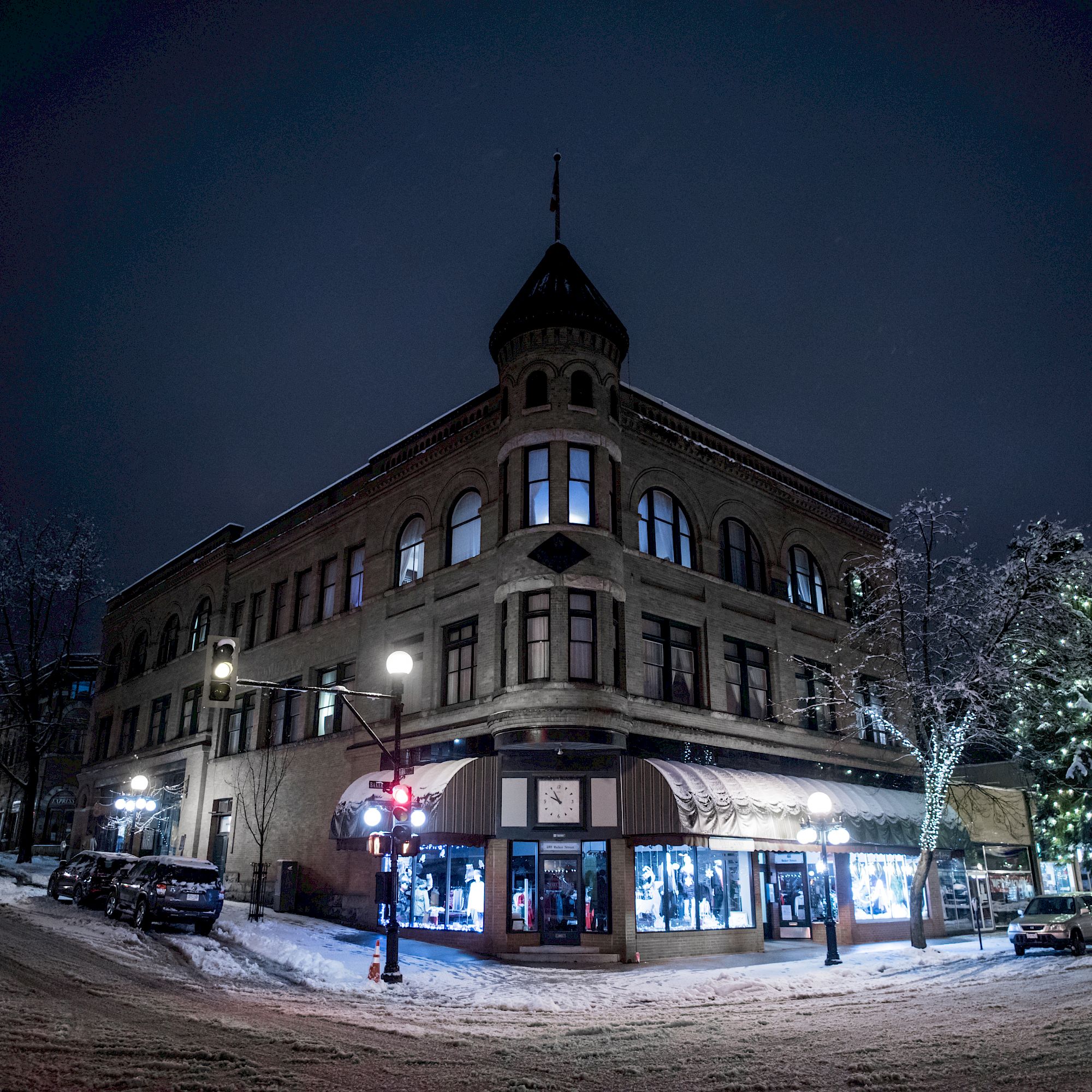 Historic Baker Street At Night
